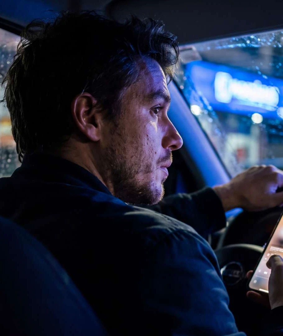 Empreendedor em movimento pela cidade